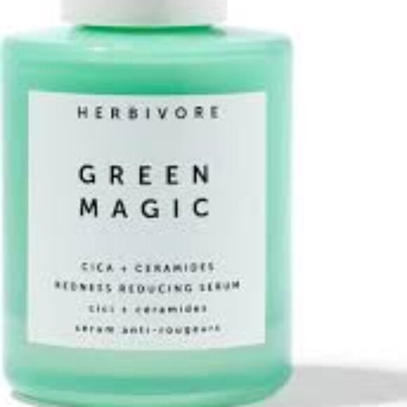 New in box Herbivore GREEN MAGIC Cica + Ceramides Redness-Reducing Serum - Picture 1 of 2